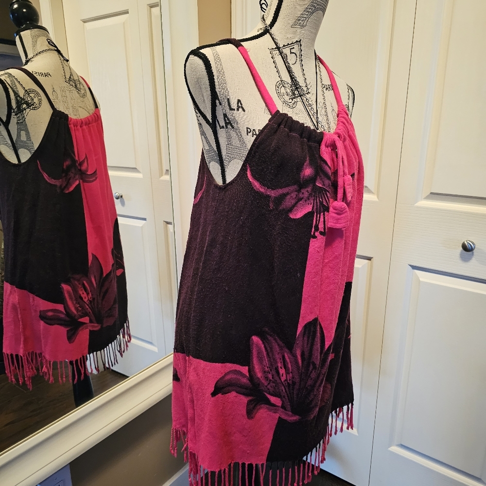 Scarf Dress with Tassels